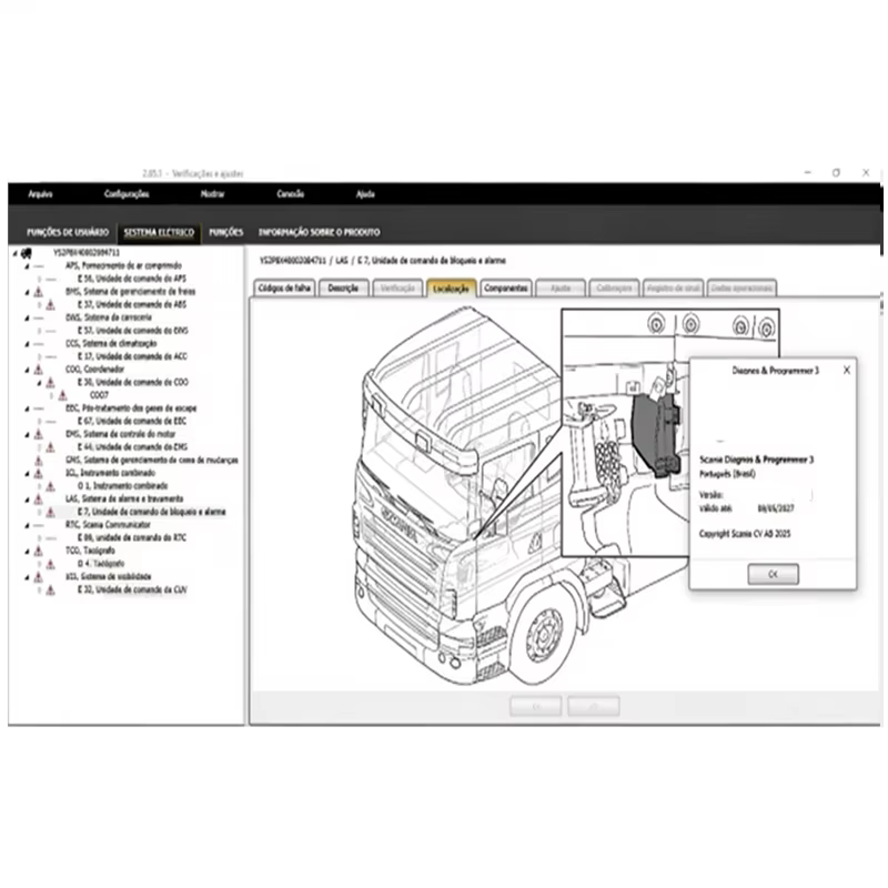 Logiciel de diagnostic SDP3 2. - Heavy Equipment Software avis et prix