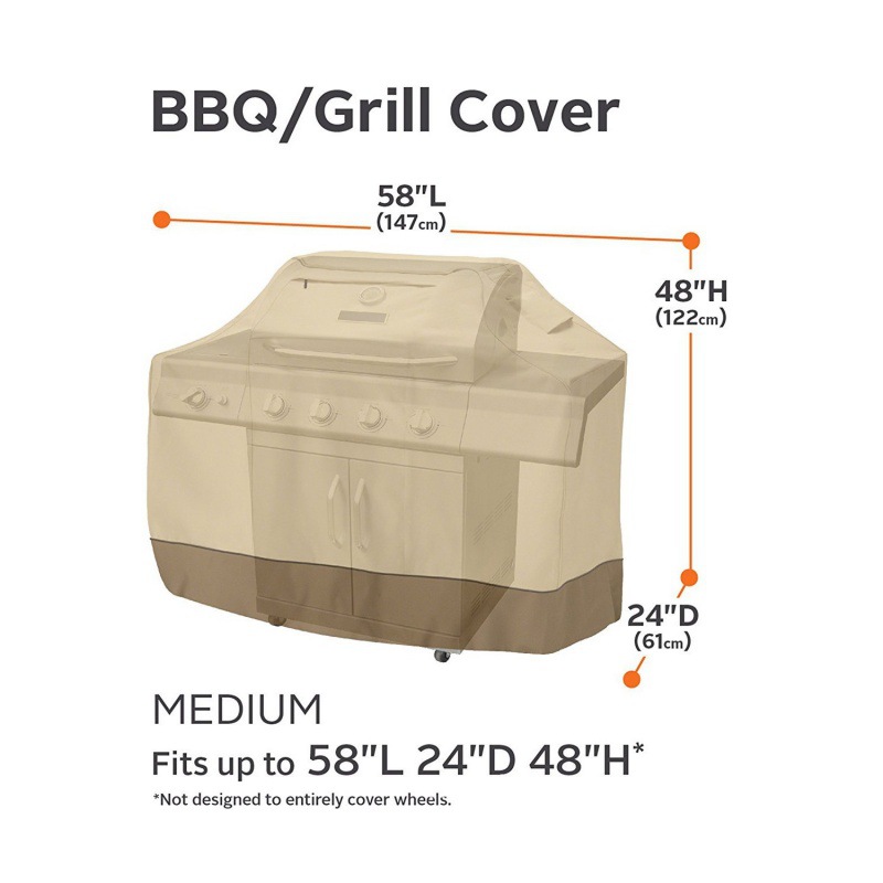 Housse de barbecue en tissu Ox - Heavy Equipment Washing avis et prix